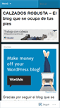 Mobile Screenshot of calzadorobusta.wordpress.com