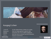 Tablet Screenshot of bildbetrachten.wordpress.com