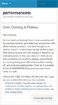 Mobile Screenshot of performancetc.wordpress.com