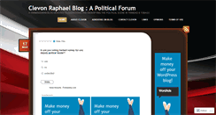 Desktop Screenshot of clevonraphael.wordpress.com