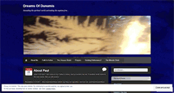 Desktop Screenshot of dreamsofdunamis.wordpress.com