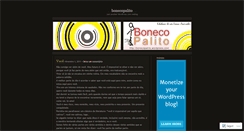 Desktop Screenshot of bonecopalito.wordpress.com