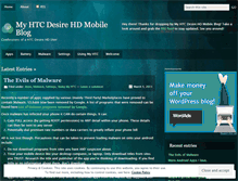Tablet Screenshot of myhtcdesirehdmobile.wordpress.com