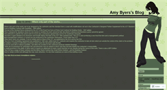 Desktop Screenshot of amybyers.wordpress.com