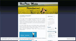 Desktop Screenshot of newpressmedia.wordpress.com