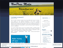 Tablet Screenshot of newpressmedia.wordpress.com