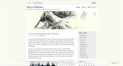 Desktop Screenshot of keciapereira.wordpress.com