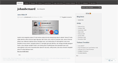 Desktop Screenshot of johanbernard.wordpress.com