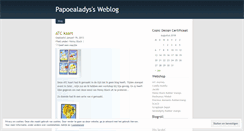 Desktop Screenshot of papoealadys.wordpress.com