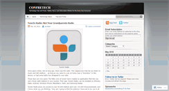 Desktop Screenshot of confretech.wordpress.com