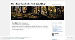 Desktop Screenshot of opencoffeenorthcoast.wordpress.com