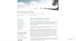 Desktop Screenshot of bekaninsurance.wordpress.com
