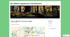 Desktop Screenshot of benapptrail.wordpress.com