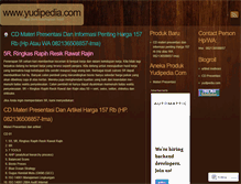 Tablet Screenshot of batikjawabarat.wordpress.com