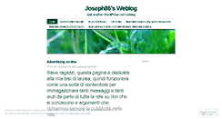 Desktop Screenshot of joseph86.wordpress.com