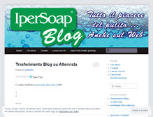 Tablet Screenshot of ipersoap.wordpress.com