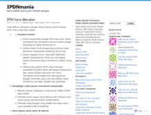 Tablet Screenshot of ipdnmania.wordpress.com