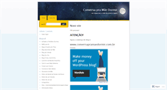 Desktop Screenshot of conversapramae.wordpress.com