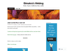Tablet Screenshot of bimakra.wordpress.com