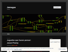 Tablet Screenshot of jamagax.wordpress.com