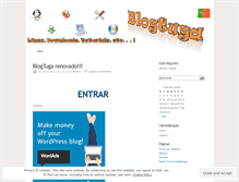 Tablet Screenshot of blogtuga.wordpress.com