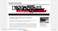Desktop Screenshot of insoumise.wordpress.com