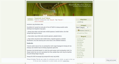 Desktop Screenshot of mimbarjumat.wordpress.com