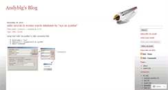 Desktop Screenshot of andyblg.wordpress.com