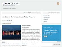 Tablet Screenshot of gastonrocks.wordpress.com