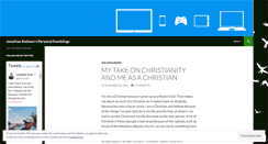 Desktop Screenshot of jonathanrobison.wordpress.com