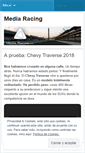 Mobile Screenshot of mediaracing.wordpress.com
