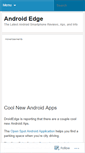 Mobile Screenshot of androidedge.wordpress.com
