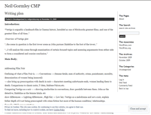 Tablet Screenshot of neilgormleycmp.wordpress.com