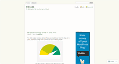 Desktop Screenshot of chanelno5.wordpress.com