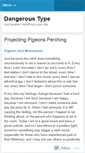 Mobile Screenshot of dangeroustypewriter.wordpress.com