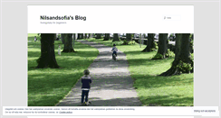 Desktop Screenshot of nilsandsofia.wordpress.com