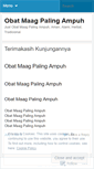 Mobile Screenshot of obatmaagpalingampuh.wordpress.com