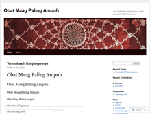 Tablet Screenshot of obatmaagpalingampuh.wordpress.com