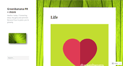 Desktop Screenshot of greenbanana.wordpress.com