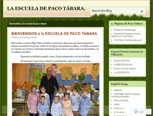 Tablet Screenshot of laescueladepacotabara.wordpress.com