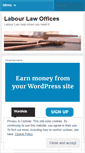 Mobile Screenshot of labourlawoffices.wordpress.com