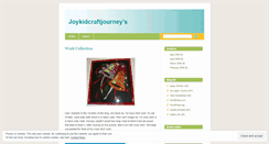 Desktop Screenshot of joykidcraftjourney.wordpress.com