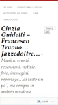 Mobile Screenshot of cinziaguidetti.wordpress.com