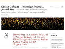 Tablet Screenshot of cinziaguidetti.wordpress.com