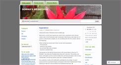 Desktop Screenshot of aboutsorina.wordpress.com