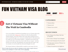 Tablet Screenshot of funvietnamvisa.wordpress.com