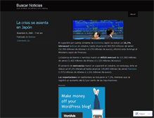 Tablet Screenshot of buscarnoticias.wordpress.com