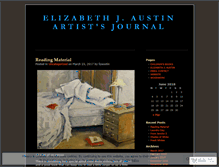 Tablet Screenshot of elizabethaustin.wordpress.com