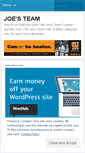 Mobile Screenshot of joesteam.wordpress.com