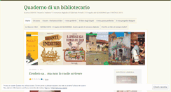 Desktop Screenshot of letture.wordpress.com